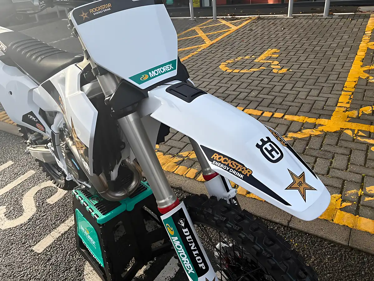Used 2024 Husqvarna FC450 Factory White - Interior and Exterior details 5