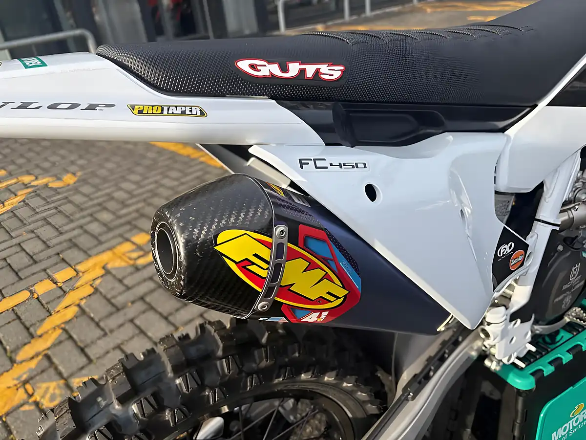 Used 2024 Husqvarna FC450 Factory White - Interior and Exterior details 6