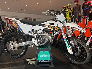 Used 2024 Husqvarna FC450 Factory White - Interior and Exterior details 7