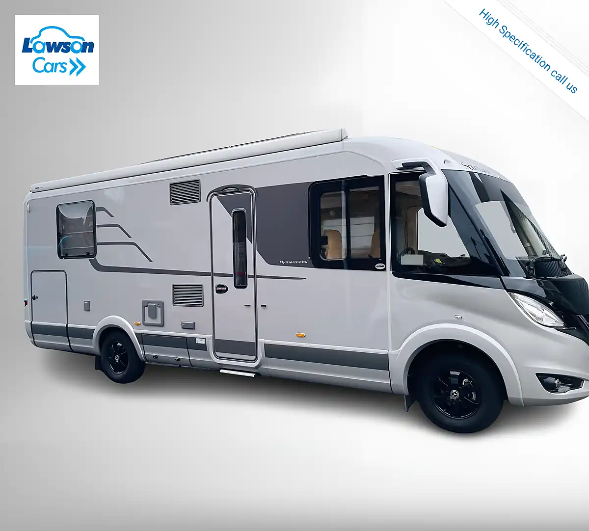 Used 2024 Hymer B-Class Masterline a Class Crystal Silver - Front View