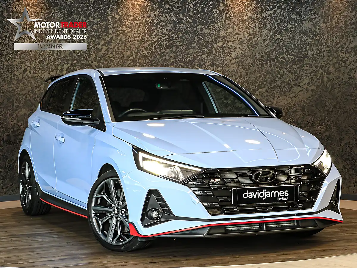 Used 2024 Hyundai i20 N Performance Blue - Front View