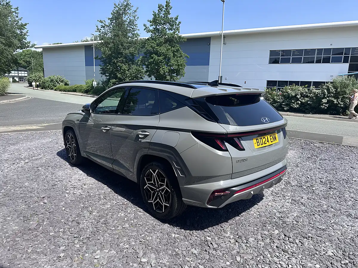 Used 2024 Hyundai Tucson N Line S Grey - Interior and Exterior details 8