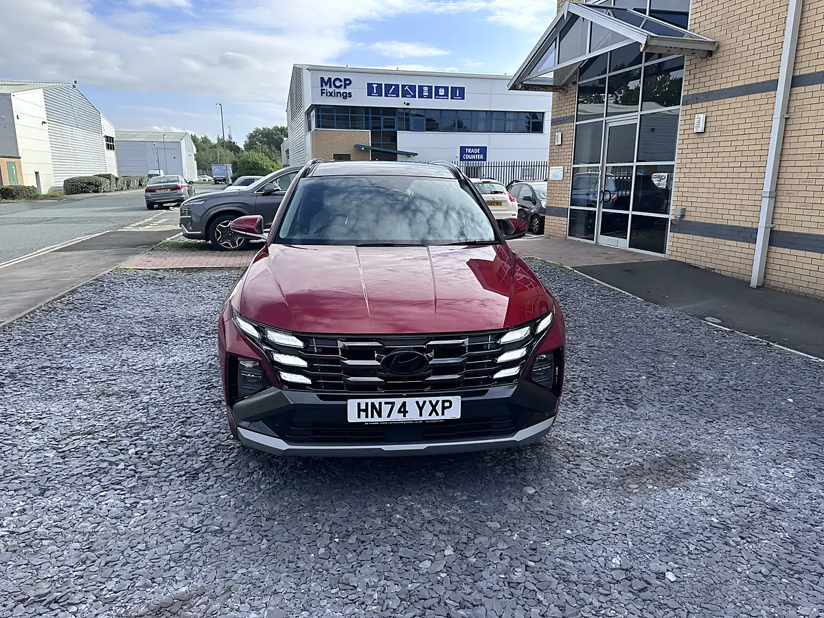 Used 2024 Hyundai Tucson Ultimate Red - Interior and Exterior details 4