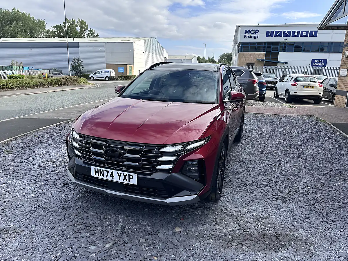 Used 2024 Hyundai Tucson Ultimate Red - Interior and Exterior details 5