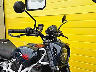 Used 2024 Indian Ftr R Carbon Blue - Interior and Exterior details 11