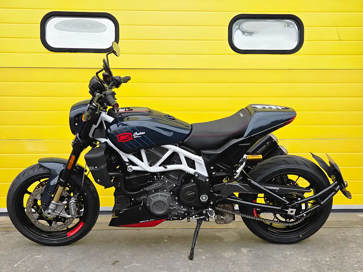 Used 2024 Indian Ftr R Carbon Blue - Interior and Exterior details 5
