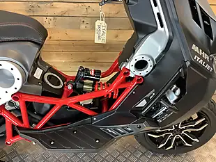 Used 2024 Italjet Dragster Black - Interior and Exterior details 10