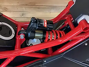 Used 2024 Italjet Dragster Black - Interior and Exterior details 9