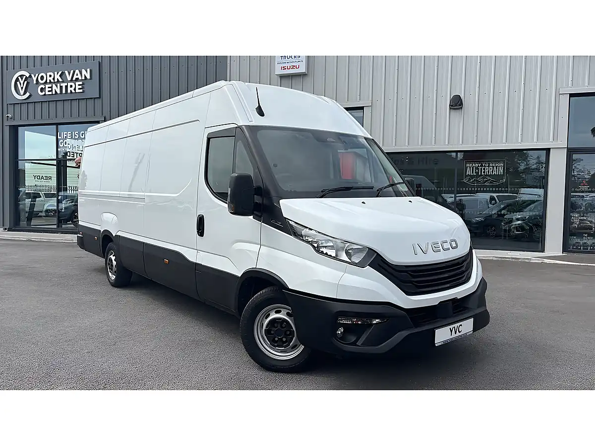 Used 2024 Iveco Daily 35S14 Extra Long Wheel Base White - Front View