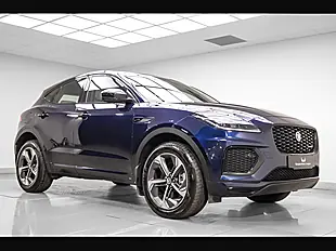 Used 2024 Jaguar E-Pace R-Dynamic Se Black Blue - Interior and Exterior details 2