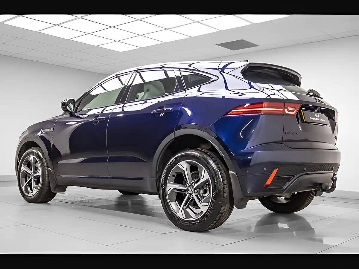 Used 2024 Jaguar E-Pace R-Dynamic Se Black Blue - Interior and Exterior details 3
