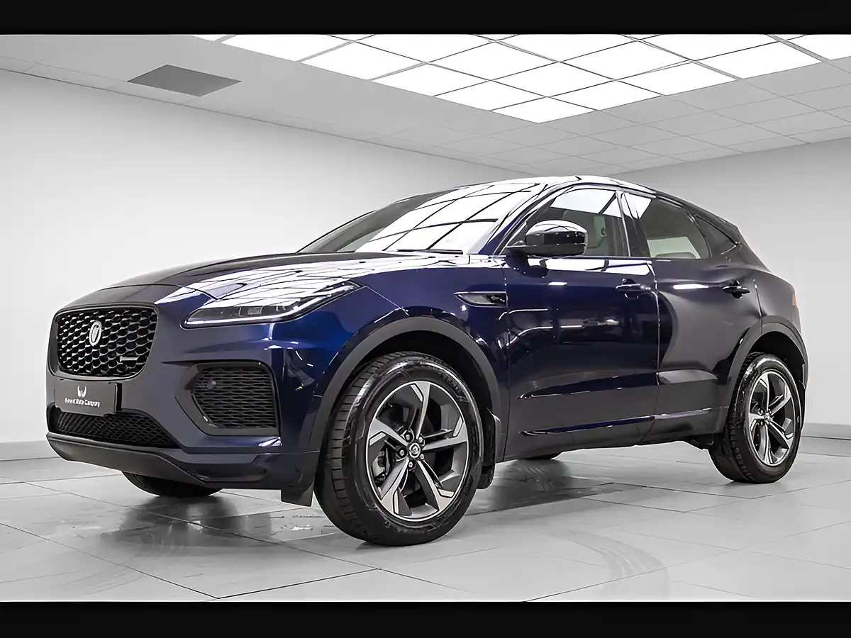Used 2024 Jaguar E-Pace R-Dynamic Se Black Blue - Interior and Exterior details 5