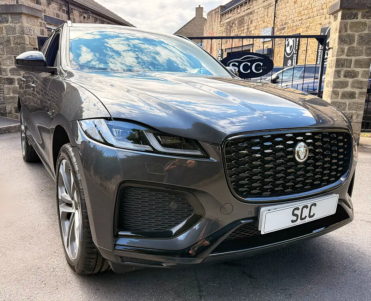 Used 2024 Jaguar F-Pace R-Dynamic Hse Black 90th Anniversary Edition Carpathian Grey - Interior and Exterior details 8