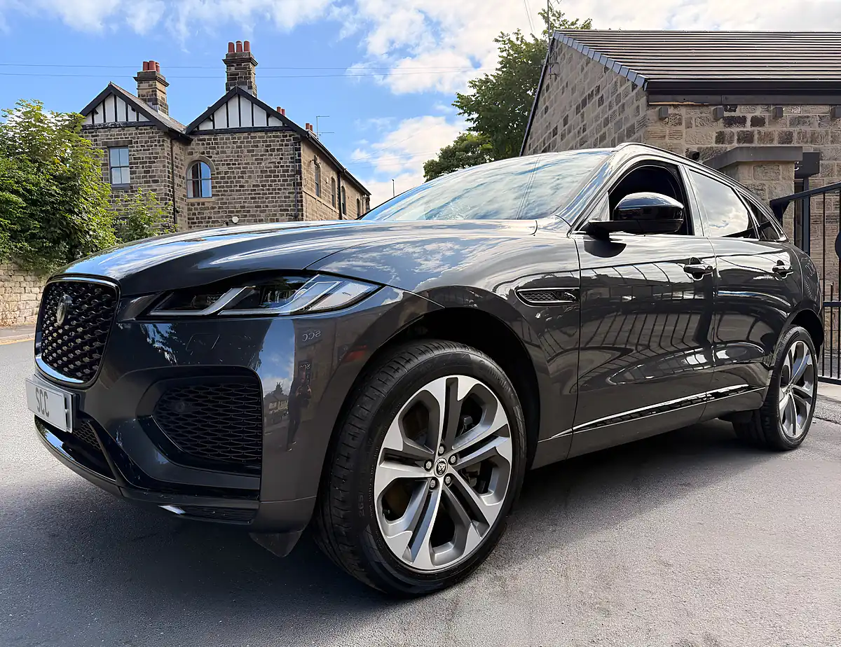 Used 2024 Jaguar F-Pace R-Dynamic Hse Black 90th Anniversary Edition Carpathian Grey - Interior and Exterior details 9