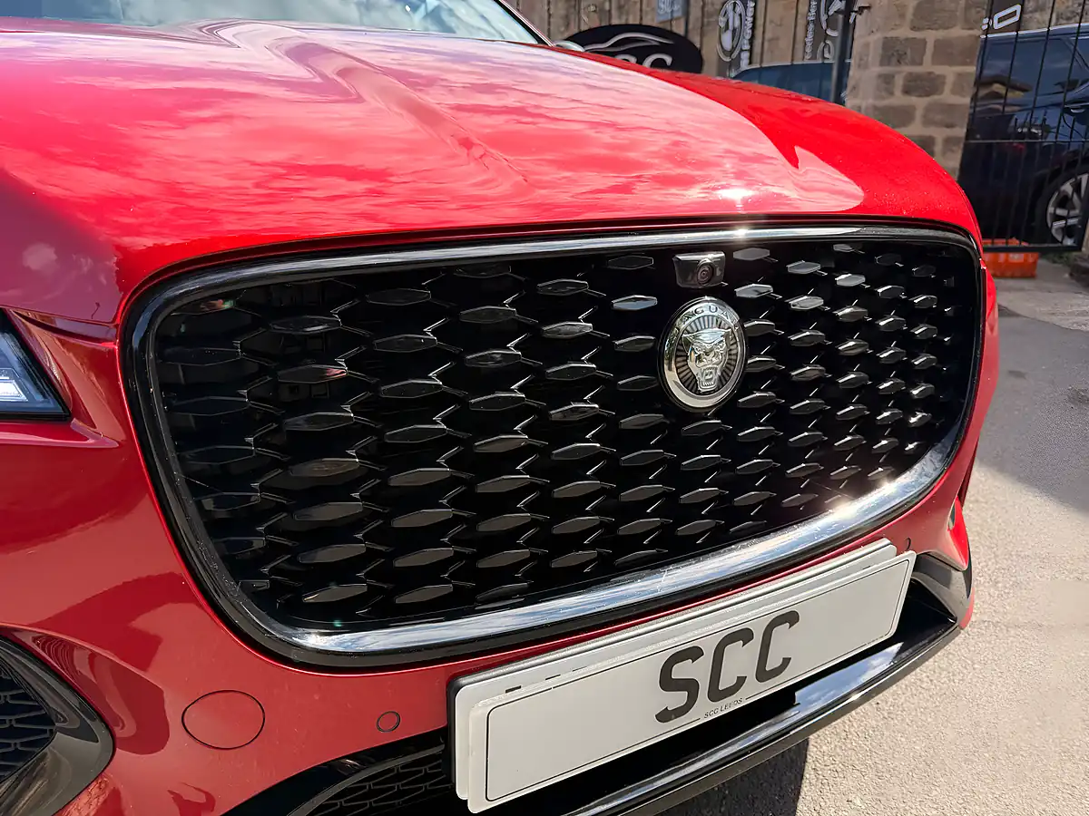 Used 2024 Jaguar F-Pace R-Dynamic Se Black 90th Anniversary Edition Firenze Red - Interior and Exterior details 10