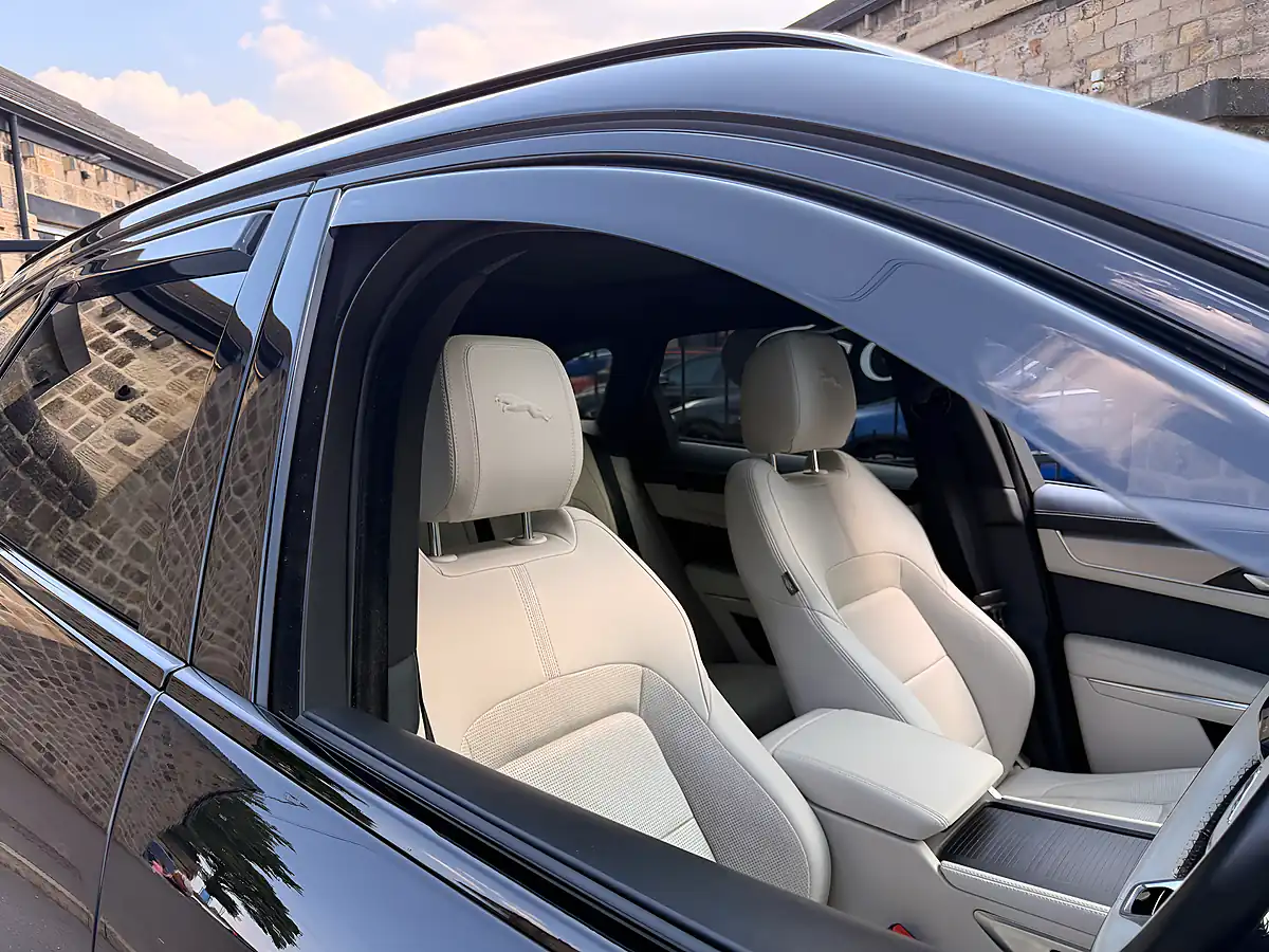 Used 2024 Jaguar F-Pace R-Dynamic Se Black Santorini Black - Interior and Exterior details 11