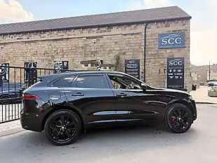 Used 2024 Jaguar F-Pace R-Dynamic Se Black Santorini Black - Interior and Exterior details 5