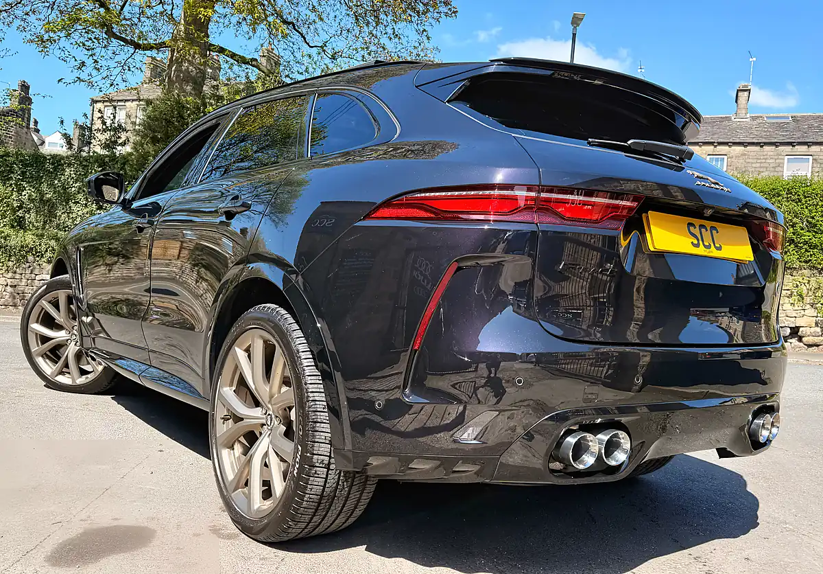 Used 2024 Jaguar F-Pace Svr 1988 Edition Midnight Amethyst - Interior and Exterior details 9