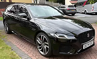 Used 2024 Jaguar Xf R-Dynamic Hse Black Sportbrake Santorini Black - Interior and Exterior details 2