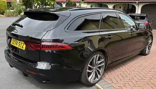 Used 2024 Jaguar Xf R-Dynamic Hse Black Sportbrake Santorini Black - Interior and Exterior details 4