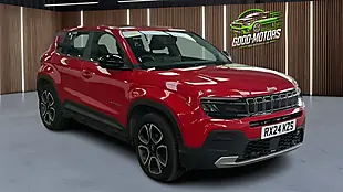Used 2024 Jeep Avenger Altitude+ Red - Interior and Exterior details 3