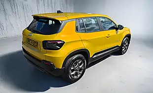 Used 2024 Jeep Avenger Longtitude Luxe Yellow - Interior and Exterior details 2