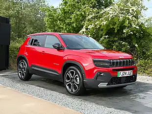 Used 2024 Jeep Avenger Summit Red - Interior and Exterior details 4