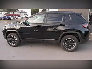 Used 2024 Jeep Compass Trailhawk Black - Interior and Exterior details 2