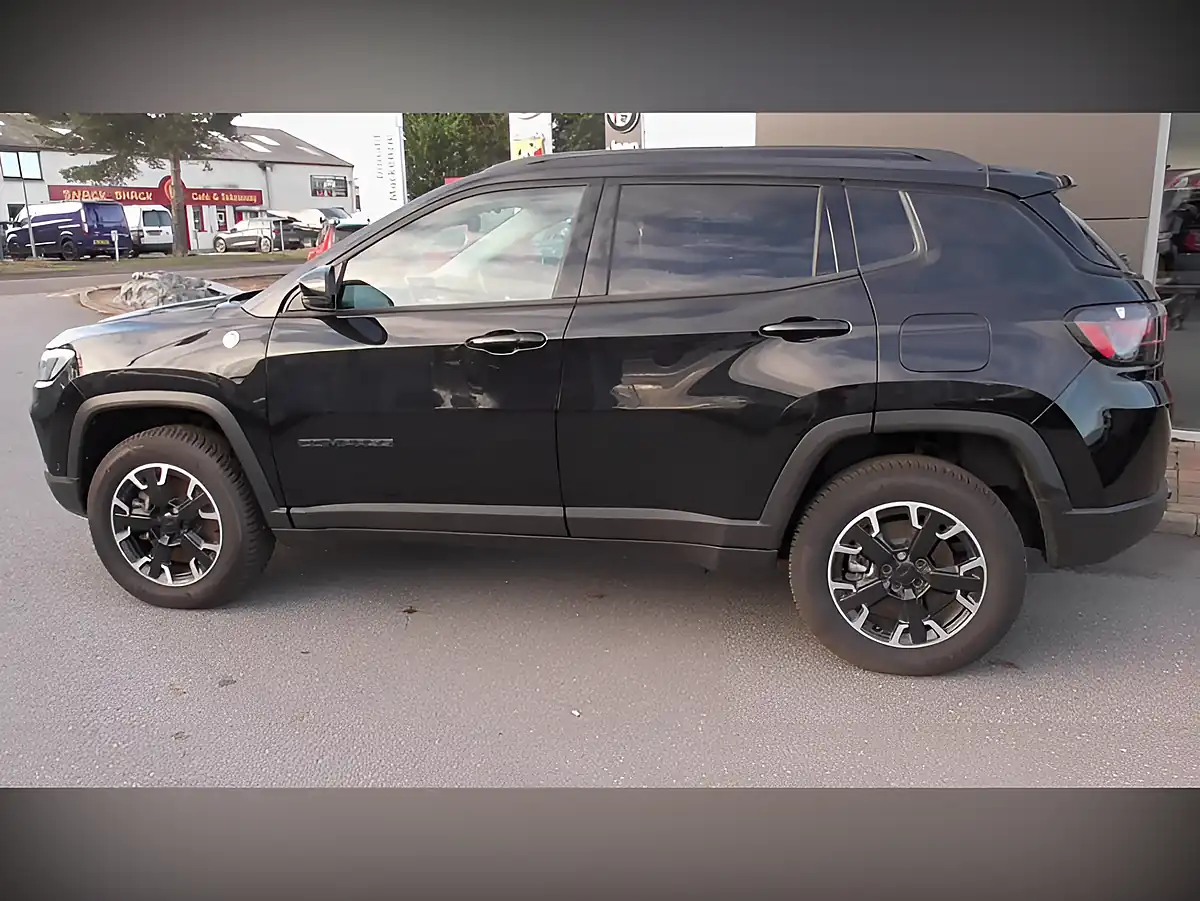 Used 2024 Jeep Compass Trailhawk Black - Interior and Exterior details 2