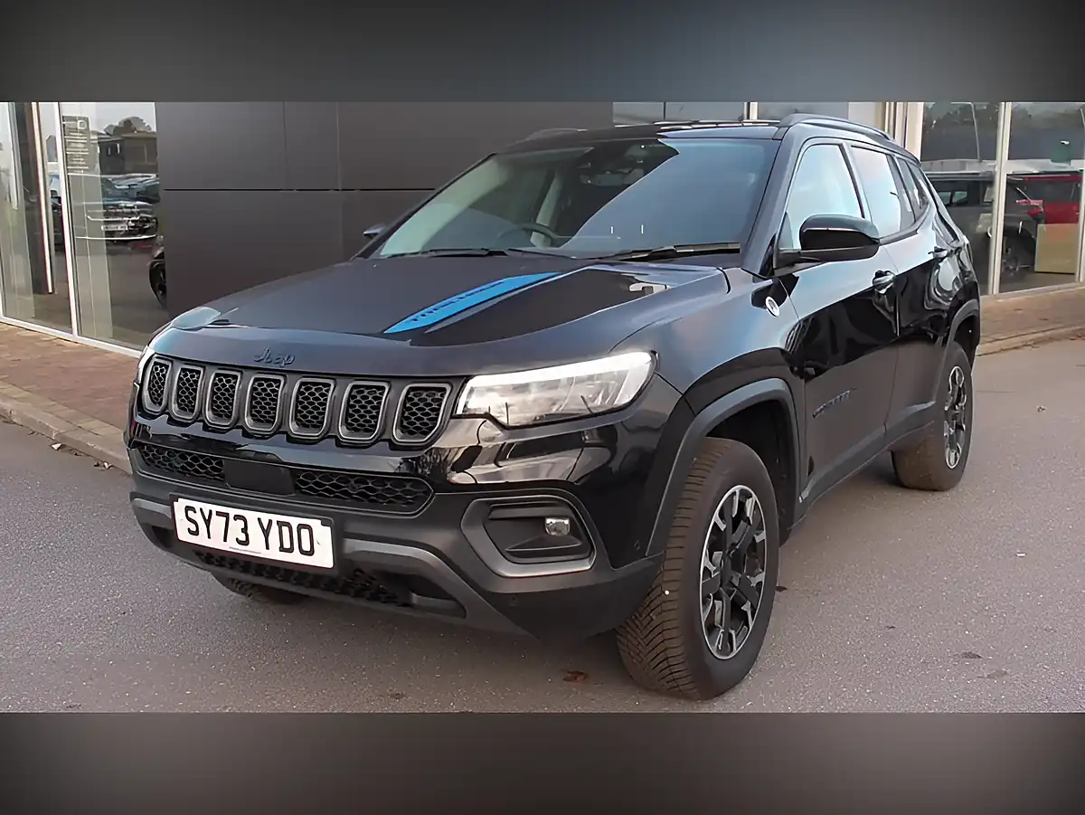 Used 2024 Jeep Compass Trailhawk Black - Interior and Exterior details 3