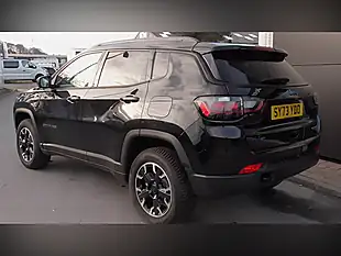 Used 2024 Jeep Compass Trailhawk Black - Interior and Exterior details 6