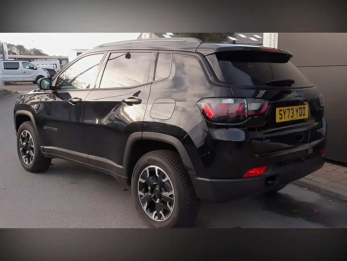 Used 2024 Jeep Compass Trailhawk Black - Interior and Exterior details 6
