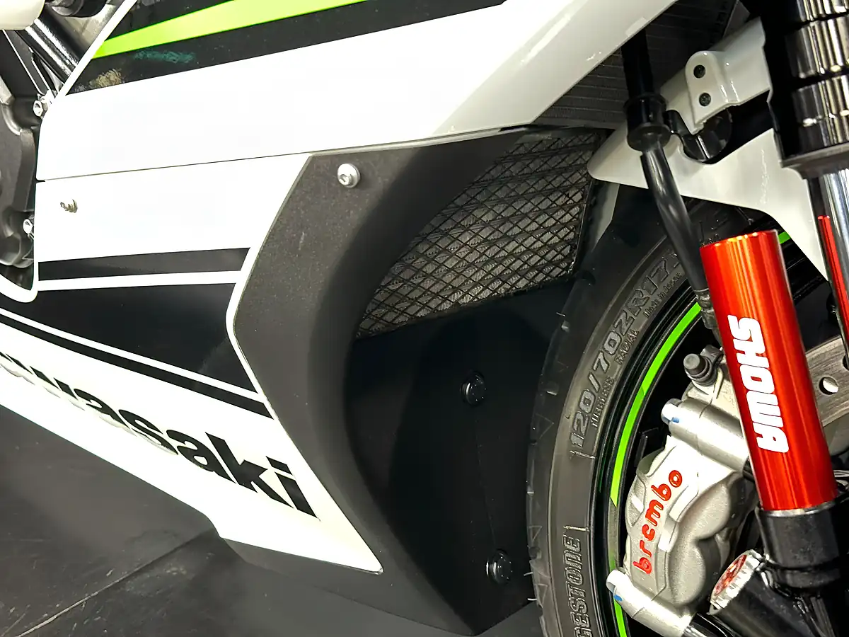 Used 2024 Kawasaki Ninja ZX-10R 1000 White - Interior and Exterior details 16