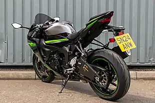 Used 2024 Kawasaki Ninja ZX-6R Grey - Interior and Exterior details 7