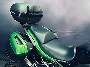 Used 2024 Kawasaki Versys 1000 Se Grand Tourer Green - Interior and Exterior details 13