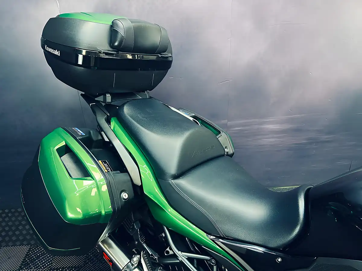Used 2024 Kawasaki Versys 1000 Se Grand Tourer Green - Interior and Exterior details 13