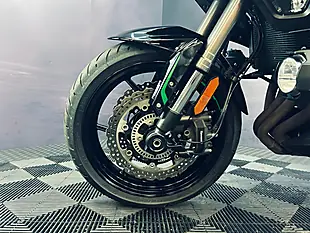 Used 2024 Kawasaki Versys 1000 Se Grand Tourer Green - Interior and Exterior details 15