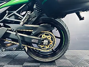 Used 2024 Kawasaki Versys 1000 Se Grand Tourer Green - Interior and Exterior details 17