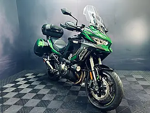 Used 2024 Kawasaki Versys 1000 Se Grand Tourer Green - Interior and Exterior details 19