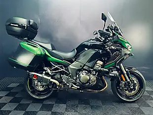Used 2024 Kawasaki Versys 1000 Se Grand Tourer Green - Interior and Exterior details 2