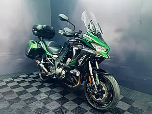 Used 2024 Kawasaki Versys 1000 Se Grand Tourer Green - Interior and Exterior details 4