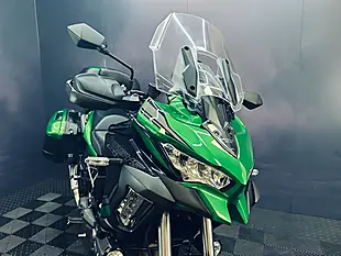 Used 2024 Kawasaki Versys 1000 Se Grand Tourer Green - Interior and Exterior details 8