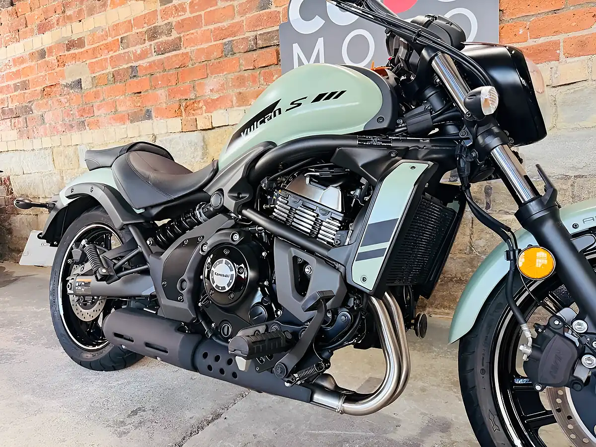 Used 2024 Kawasaki Vulcan S Abs Green - Interior and Exterior details 6