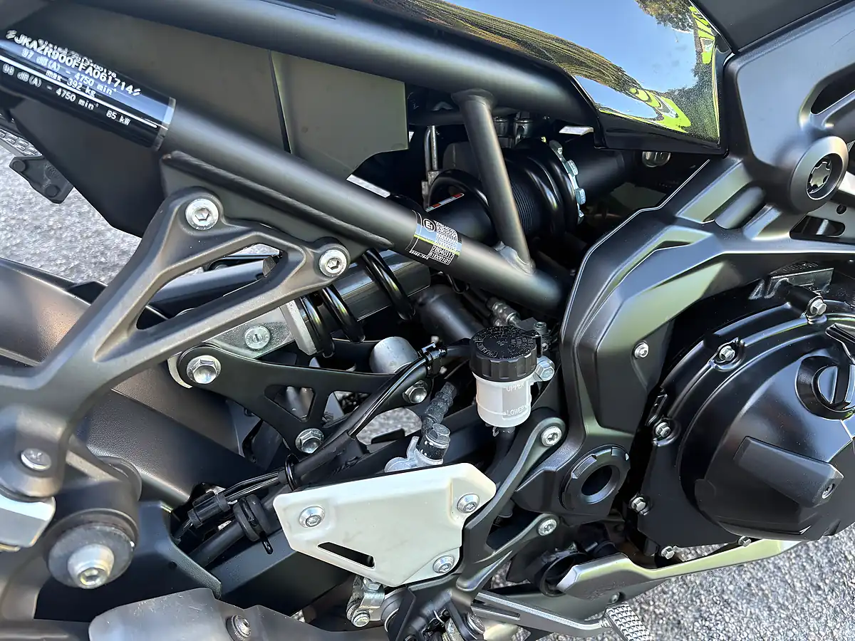 Used 2024 Kawasaki Z900 Super Naked Silver - Interior and Exterior details 10