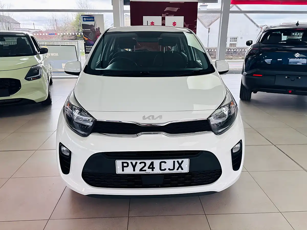 Used 2024 Kia Picanto 2 White - Interior and Exterior details 2