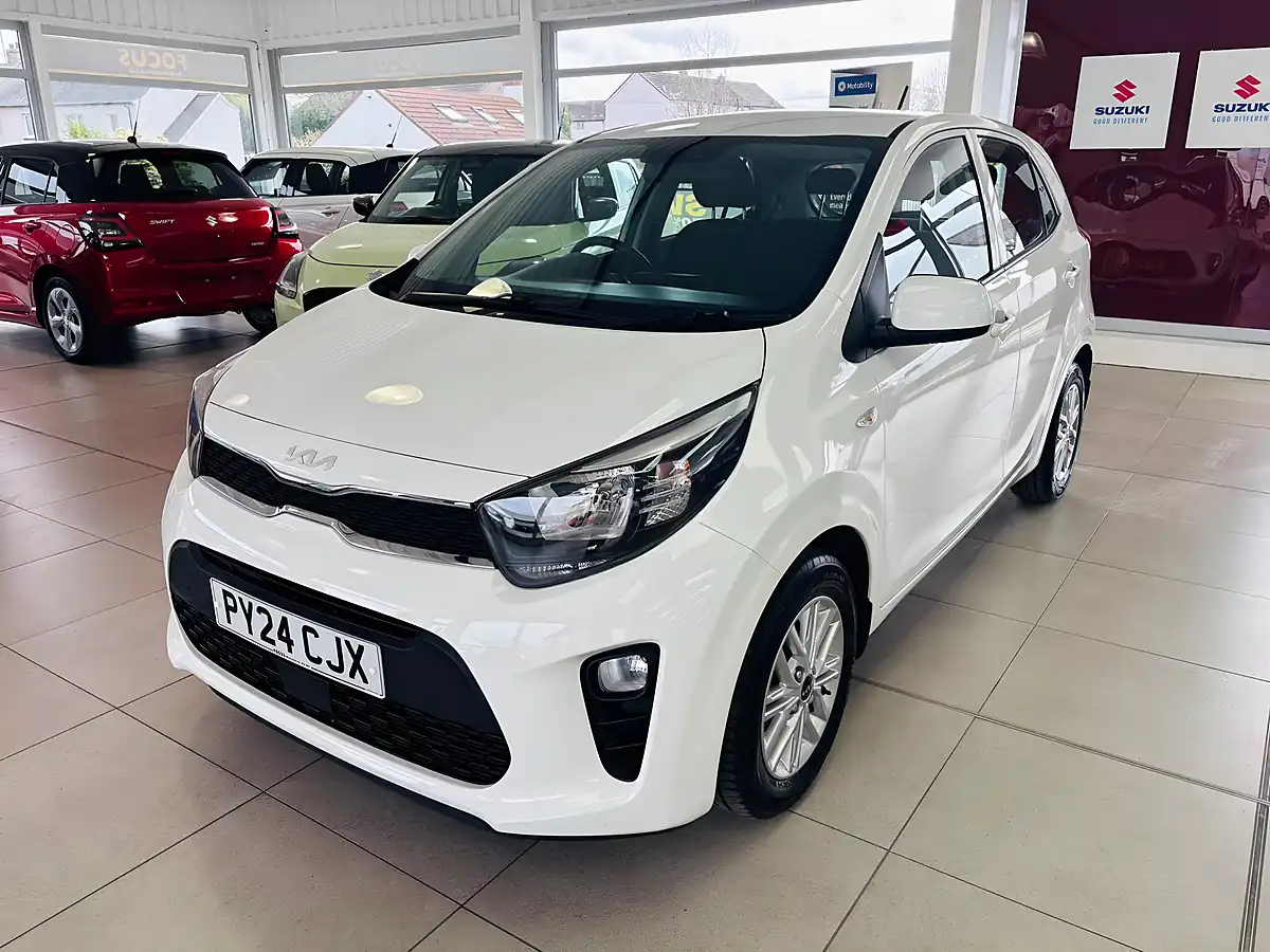 Used 2024 Kia Picanto 2 White - Interior and Exterior details 3