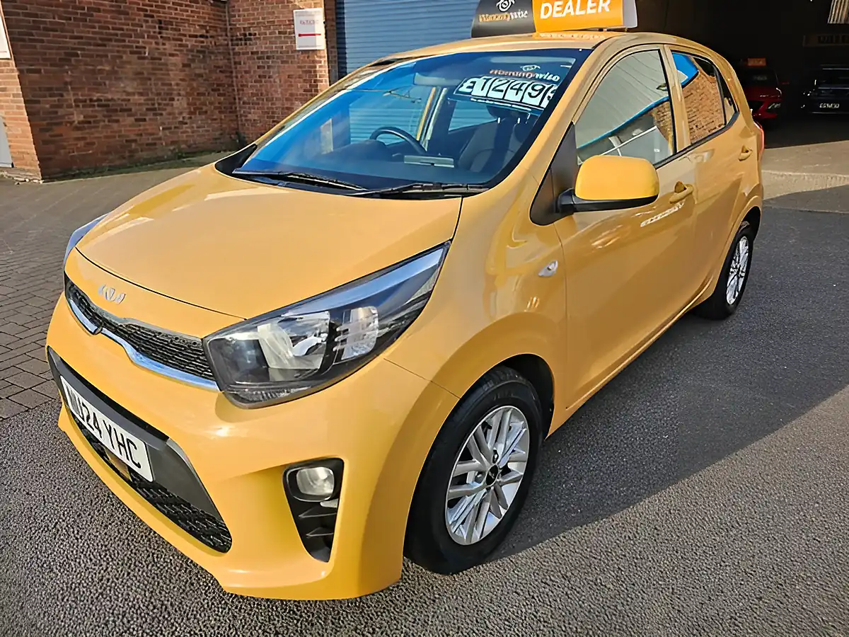 Used 2024 Kia Picanto 2 Yellow - Interior and Exterior details 2