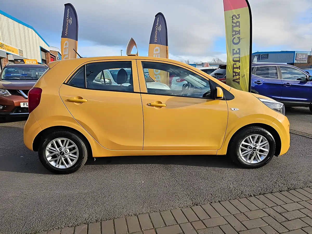Used 2024 Kia Picanto 2 Yellow - Interior and Exterior details 5