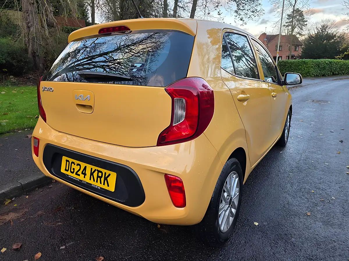 Used 2024 Kia Picanto Dpi 2 Yellow - Interior and Exterior details 8