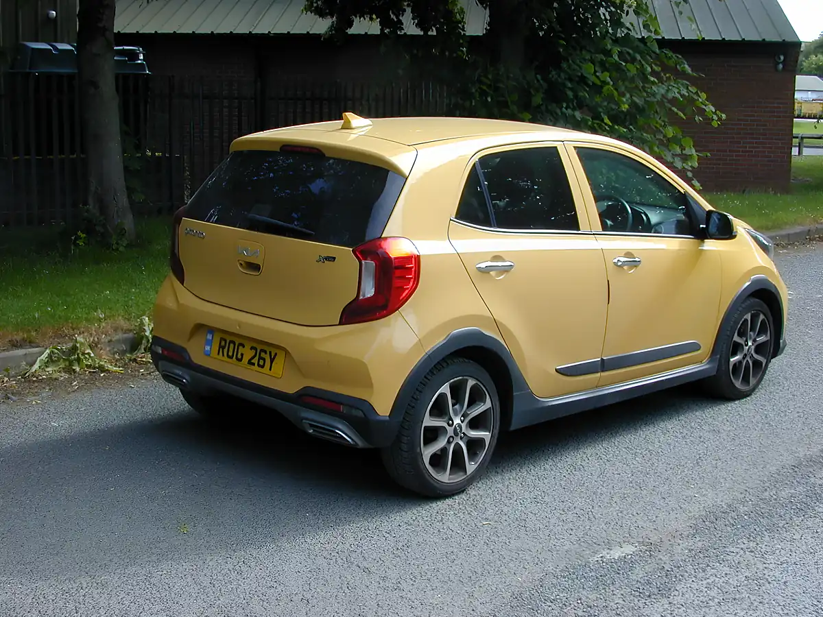 Used 2024 Kia Picanto X-Line S Yellow - Interior and Exterior details 3